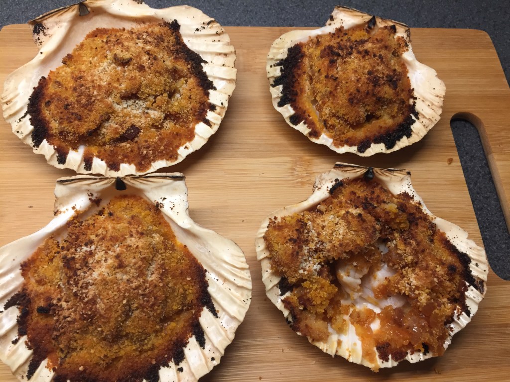 Scallops Galician Style