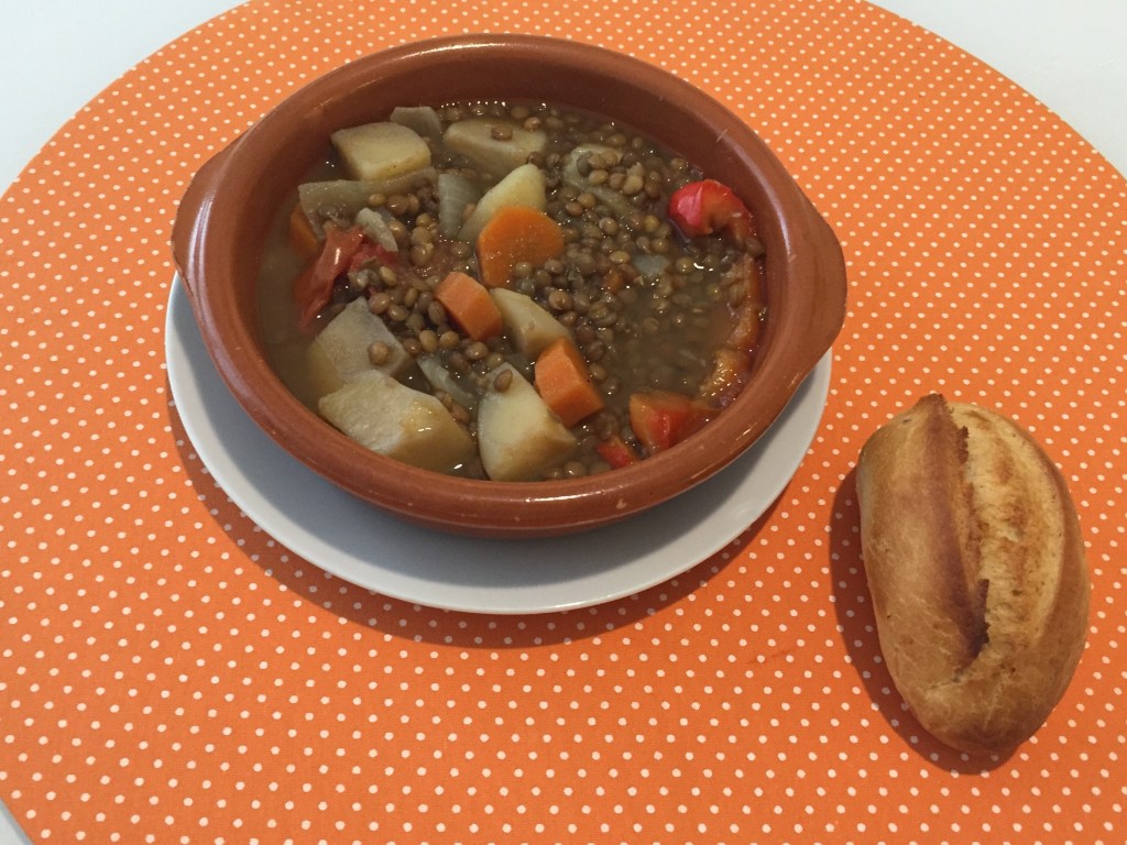 Brown Lentil Stew